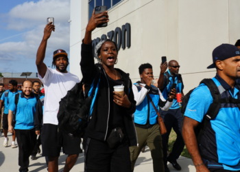 纽约Amazon送货司机加入团队工会，动能激增