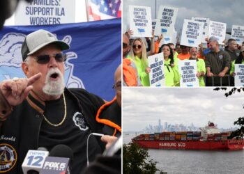 50K码头工人在美国港口罢工，背后的真相与25K工作岗位的矛盾如何交织？