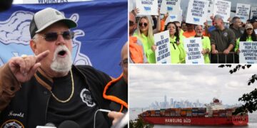 50K码头工人在美国港口罢工，背后的真相与25K工作岗位的矛盾如何交织？