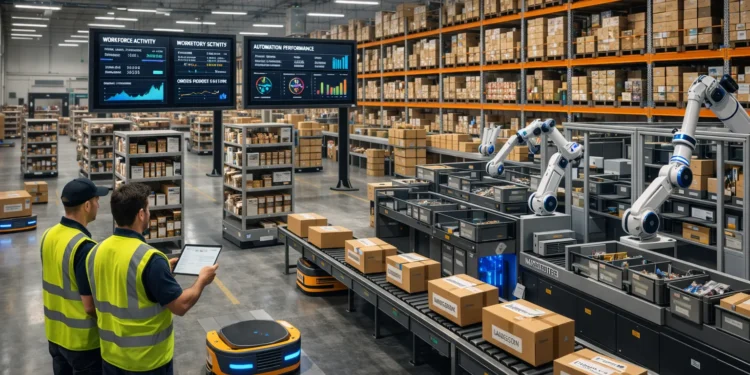 UK 仓库自动化渗透率跃升：2026 年 4.4 亿单压力下的智能履约革命
