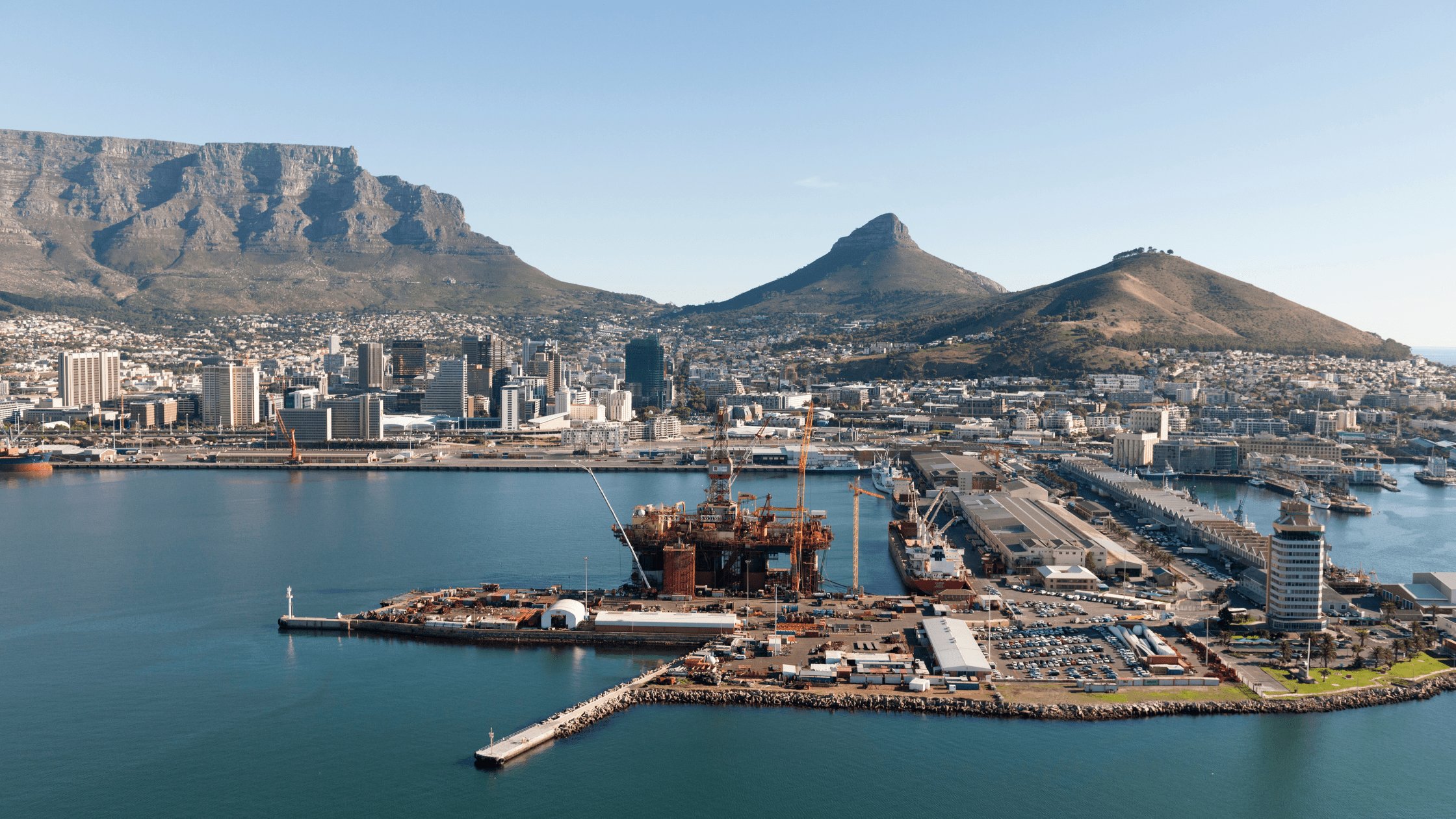 The Port of Cape Town