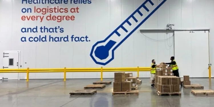 GEODIS在美启用首座医药冷链中转仓，78000平方英尺