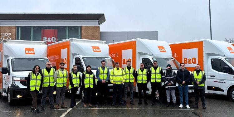 XPO Logistics Wins B&Q Ireland Last-Mile Contract, Deploys First EV