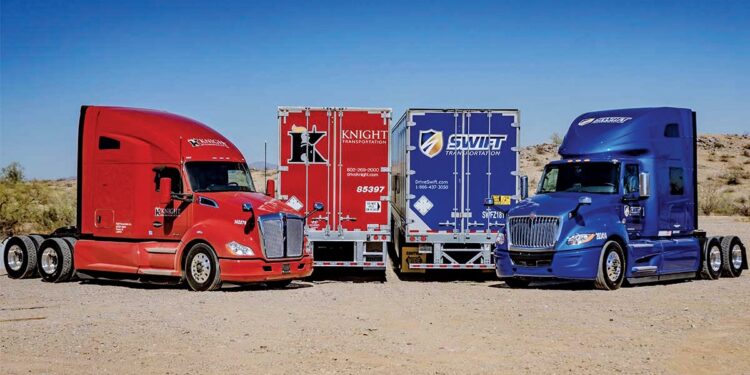 美卡车巨头Knight-Swift一季度净亏132万美元，运力出清利好一程市场