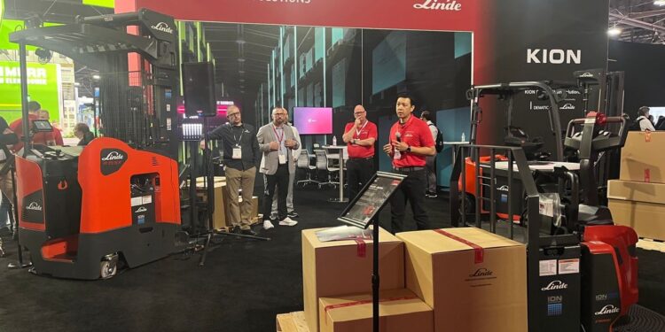 Linde Launches myLinde Fleet Platform, E18-E20 Forklift at MODEX 2026