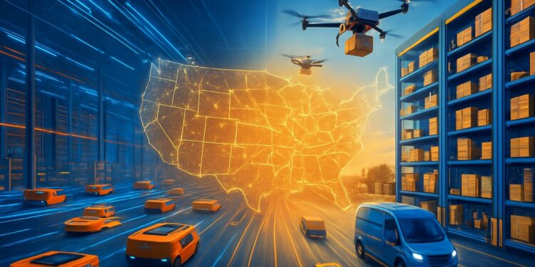 亚马逊与沃尔玛竞逐一小时达:AI驱动物流重构全球供应链