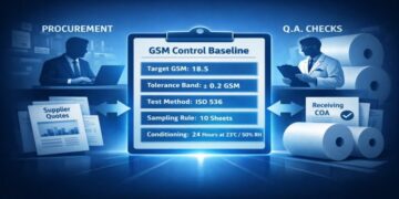 48-Hour Buyer-Owned GSM Baseline for Toilet Tissue Parent Rolls
