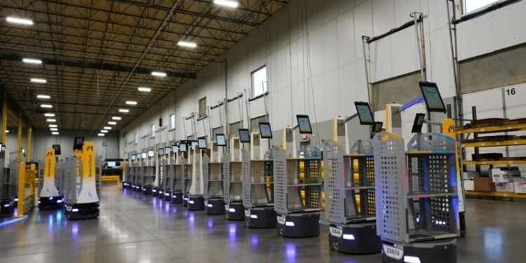 Warehouse Automation Surge: $21B in 2023, $90B by 2033