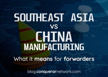 东南亚制造分流冲击货代业务，中国+1策略倒逼物流重构