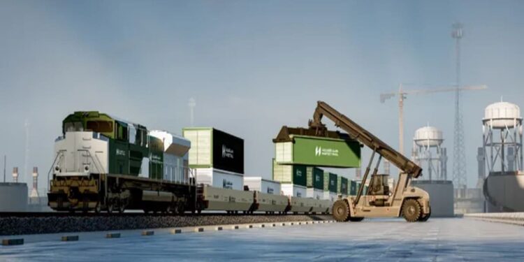 阿联酋-阿曼238公里铁路物流走廊完成40%