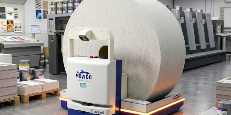 MoviĜo推出模块化AMR平台，适配欧标/美邮托盘及纸卷运输