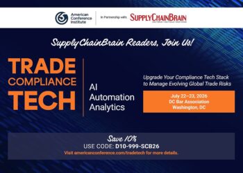 Trade Compliance Tech 2026: First U.S. AI-Driven Compliance Event