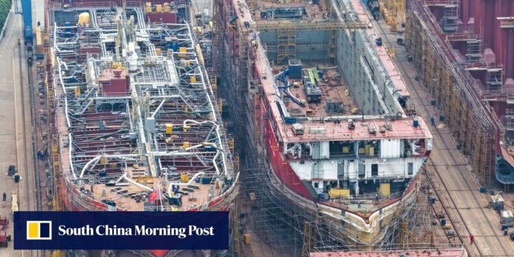 Chinese Shipyards Win 14+ VLCC Orders Amid Hormuz Crisis