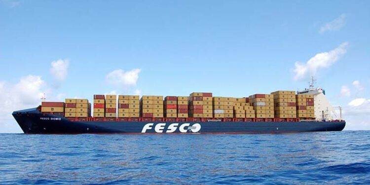 FESCO 首次向坦桑尼亚发货，经印度港中转耗时45天