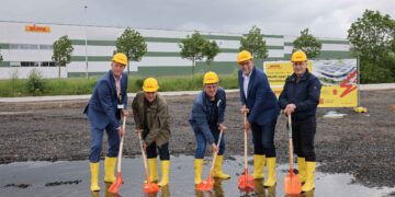DHL 在荷兰动工欧洲电池物流枢纽，17000㎡专仓2027年初投运
