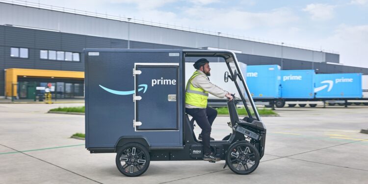 亚马逊在华盛顿特区测试15辆电动货运自行车 — FreightWaves