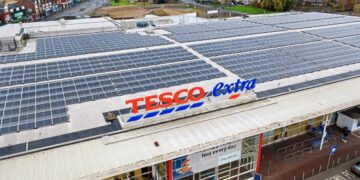 Tesco Cuts Scope 3 Emissions with 100% Renewable Energy by 2025
