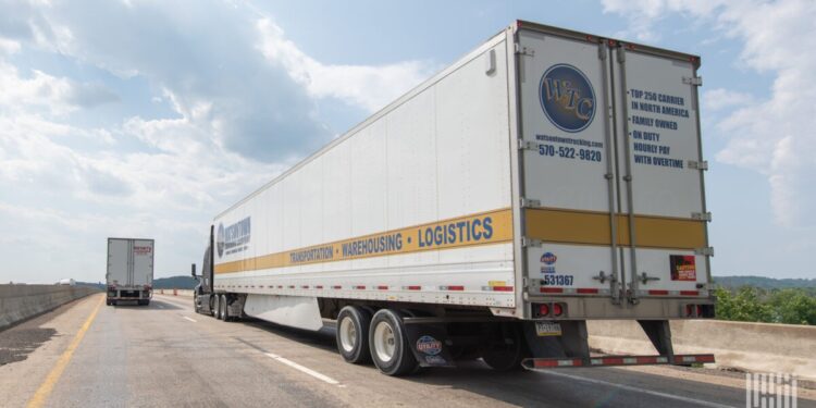 美国整车货运平均运距同比下滑11% — FreightWaves