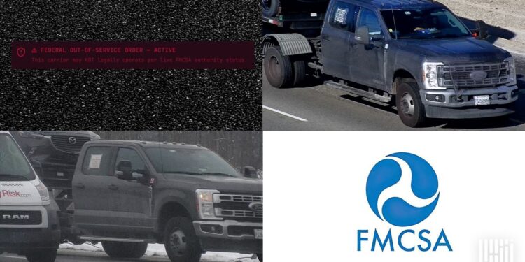 美国32家货运公司虚报38台车实控6082台车辆 — FreightWaves