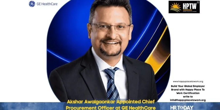 GE HealthCare Appoints Akshar Awalgaonkar as Chief Procurement Officer