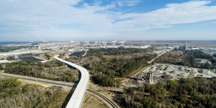 Savannah opens $126M Brampton Road Connector to cut truck traffic