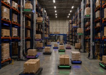 实时供应链倒逼仓储重构,库存规模三年降40%,自动化仓库 footprint 缩减60%