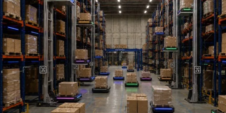 实时供应链倒逼仓储重构,库存规模三年降40%,自动化仓库 footprint 缩减60%