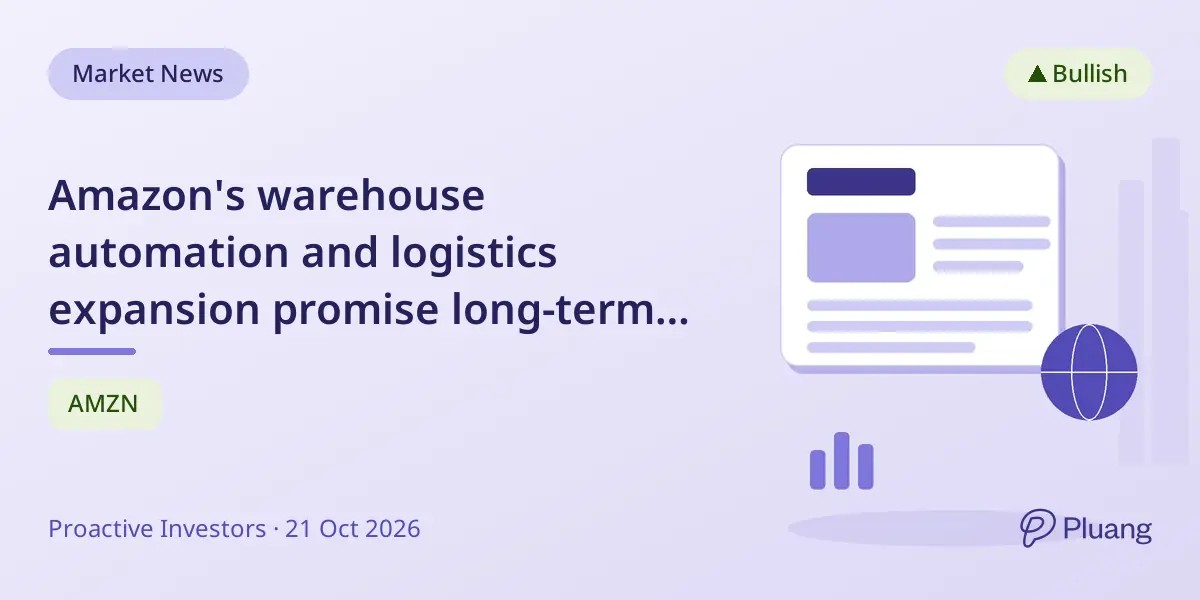 Amazon automates 45% of US warehouses, Jefferies eyes margins